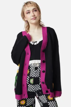 Women Dangerfield Knitwear & Cardis*Becoming Friends Fluffy Cardi