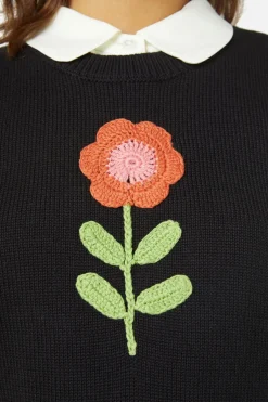 Women Princess Highway Knitwear & Cardis*Belle Emb Knit Vest