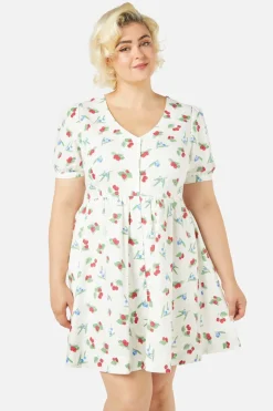 Women Princess Highway Dresses & Pinafores*Berry Button Down Dress