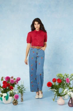 Women Princess Highway Pants & Jumpsuits*Berry Sweet Emb Jean