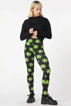 Women Dangerfield Pants & Jumpsuits*Biohazard Print Legging