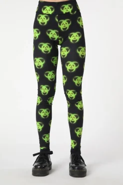 Women Dangerfield Pants & Jumpsuits*Biohazard Print Legging