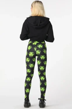 Women Dangerfield Pants & Jumpsuits*Biohazard Print Legging