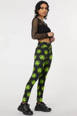 Women Dangerfield Pants & Jumpsuits*Biohazard Print Legging