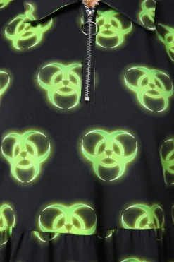 Women Dangerfield Dresses & Pinafores*Biohazard Print Smock Dress