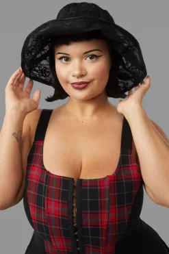 Accessories Black Friday Hats*Black Beach Hat