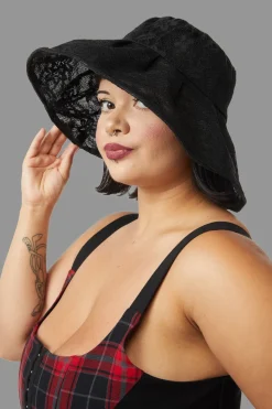 Accessories Black Friday Hats*Black Beach Hat