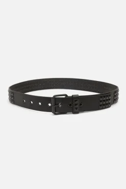 Accessories Dangerfield Belts & Harnesses*Black On Black Stud Belt