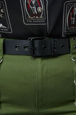 Accessories Dangerfield Belts & Harnesses*Black On Black Stud Belt