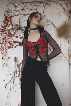 Women Dangerfield Blouses & Tops*Blood Moon Corset