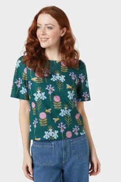 Women Princess Highway Blouses & Tops*Blue Bee Top