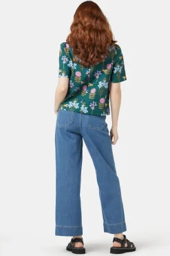 Women Princess Highway Blouses & Tops*Blue Bee Top