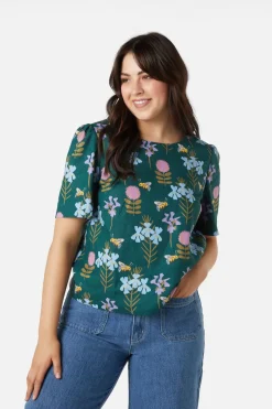 Women Princess Highway Blouses & Tops*Blue Bee Top