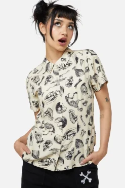 Women Dangerfield Blouses & Tops*Body Fossils Printed Blouse