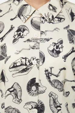 Women Dangerfield Blouses & Tops*Body Fossils Printed Blouse
