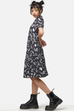 Women Dangerfield Dresses & Pinafores*Body Fossils Printed Dress