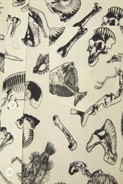Men Dangerfield Shirts & Tees*Body Fossils Printed Short Sleeve Shirt