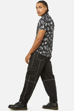 Men Dangerfield Shirts & Tees*Body Fossils Printed Short Sleeve Shirt