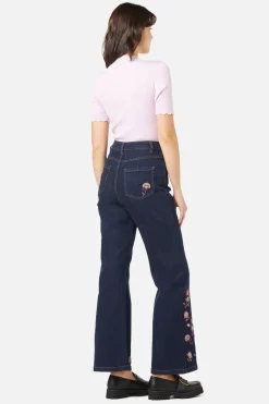 Women Princess Highway Pants & Jumpsuits*Boho Paisley Emb Jean