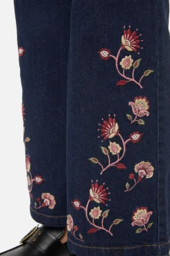 Women Princess Highway Pants & Jumpsuits*Boho Paisley Emb Jean