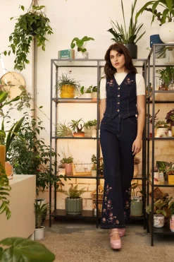 Women Princess Highway Blouses & Tops*Boho Paisley Emb Vest