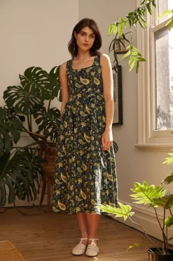 Women Princess Highway Dresses & Pinafores*Boho Paisley Midi Dress