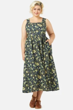 Women Princess Highway Dresses & Pinafores*Boho Paisley Midi Dress