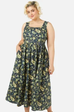 Women Princess Highway Dresses & Pinafores*Boho Paisley Midi Dress