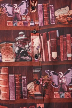 Men Black Friday Shirts & Tees*Bookish Print Short Sleeve Shirt