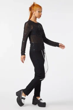 Women Dangerfield Blouses & Tops*Bound And Chained Mesh Top
