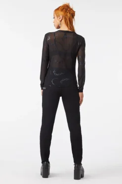 Women Dangerfield Blouses & Tops*Bound And Chained Mesh Top