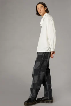 Men Black Friday Shirts & Tees*Bow Front Ls Shirt