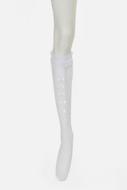 Accessories Dangerfield Socks & Tights*Bow U0026 Lace Socks