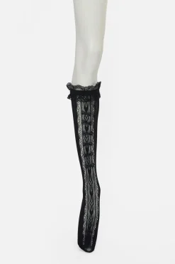 Accessories Dangerfield Socks & Tights*Bow U0026 Lace Socks