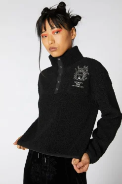Women Dangerfield Knitwear & Cardis*Boxy Fleece Medusa Sweater