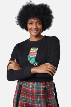 Women Dangerfield Knitwear & Cardis*Brainz Boxy Crop Sweater