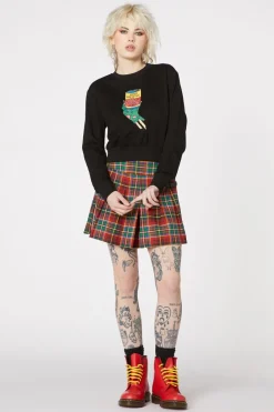 Women Dangerfield Knitwear & Cardis*Brainz Boxy Crop Sweater