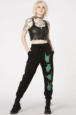 Women Dangerfield Pants & Jumpsuits*Brainz Print Track Pant