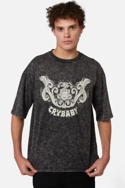 Men Dangerfield Shirts & Tees*Break Their Hearts Acid Wash Tee