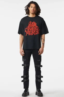 Men Dangerfield Shirts & Tees*Break Their Hearts Placement Tee