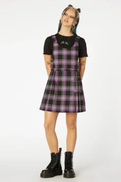 Women Black Friday Dresses & Pinafores*Bright Tartan Pinafore