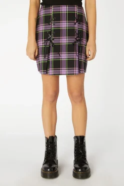 Women Black Friday Skirts & Skorts*Bright Tartan Skirt