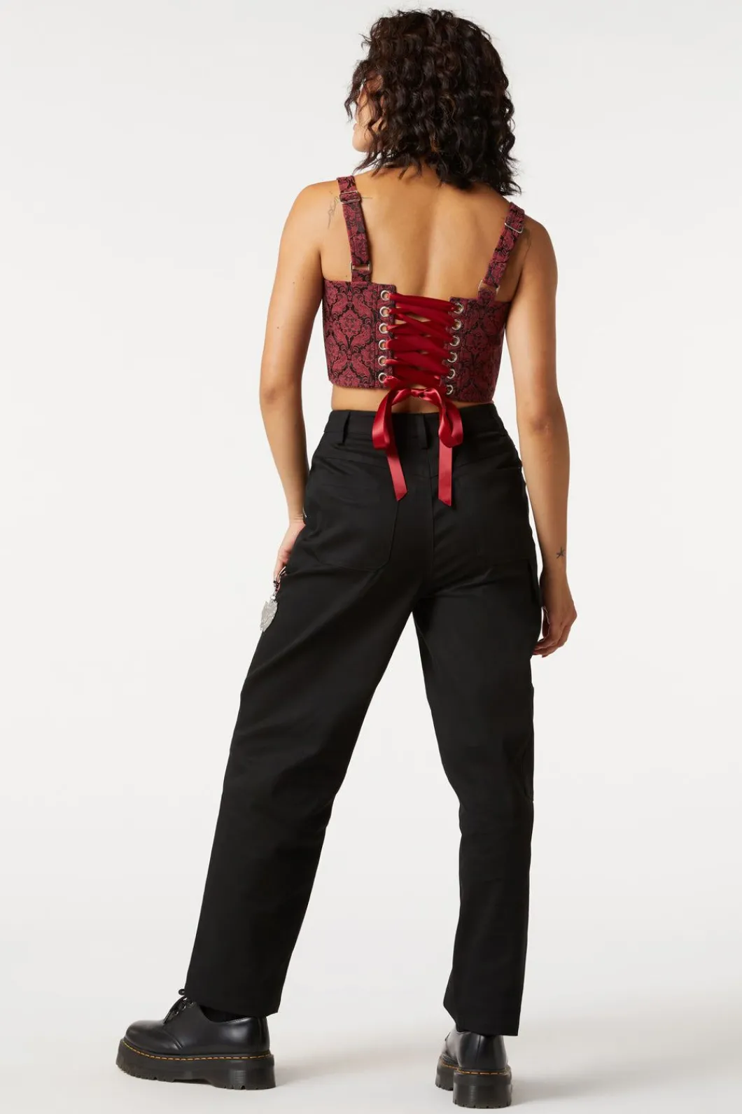 Women Dangerfield Corsets & Harnesses*Brocade Dita Lace Up Corset