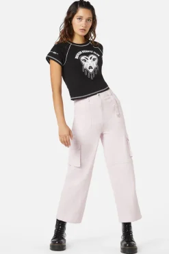 Women Dangerfield Blouses & Tops*Broken Hearts Crop Raglan