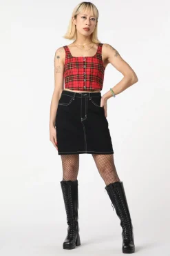 Women Dangerfield Skirts & Skorts*Burn Baby Denim Mini Skirt