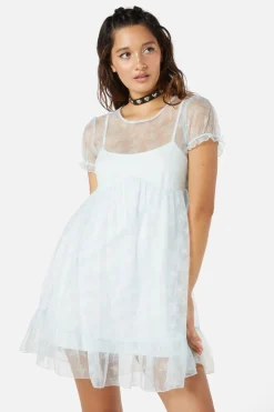 Women Dangerfield Dresses & Pinafores*Butterflies On The Wall Mesh Dress