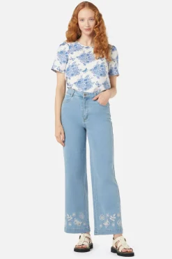 Women Princess Highway Pants & Jumpsuits*Butterfly Emb Jean