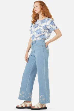 Women Princess Highway Pants & Jumpsuits*Butterfly Emb Jean