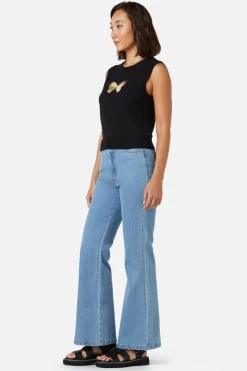 Women Princess Highway Blouses & Tops*Butterfly Emb Vest