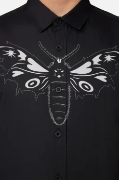 Men Dangerfield Shirts & Tees*Butterfly Front Placement Shirt